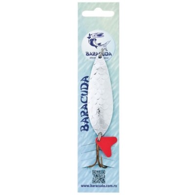 Lingurita Oscilanta B10 Baracuda 8g 6cm Silver foto