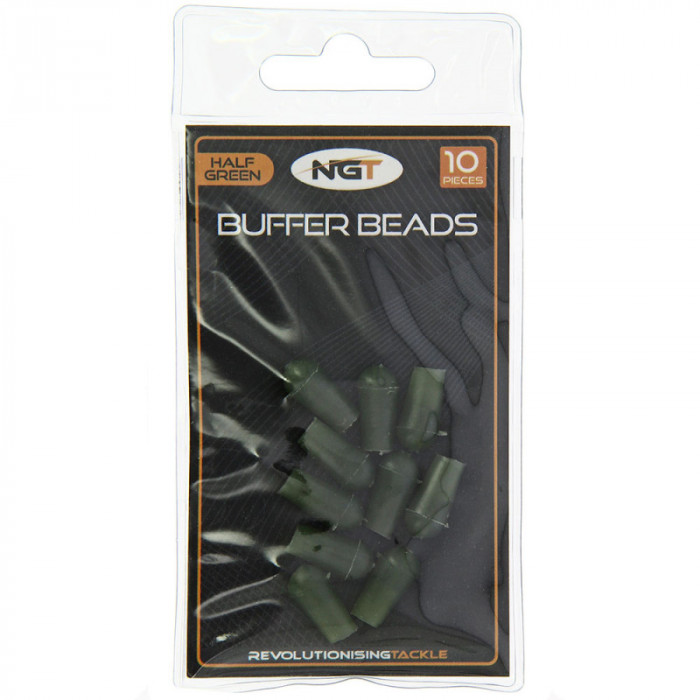 NGT Buffer Beads 10 Buc/Plic Green