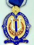 Insigna masonica vintage Manchester Unity 1955