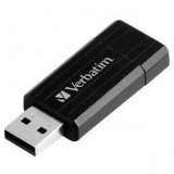 USB DRIVE 2.0 PINSTRIPE 64GB, Verbatim