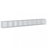 Cumpara ieftin Cos gabion cu capac, 900x100x100 cm, fier galvanizat