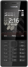 Telefon Mobil Nokia 216, Dual Sim (Negru) foto