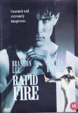 DVD Film: Rapid Fire ( cu Brandon Lee - vezi descriere )