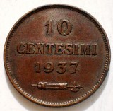 A.183 SAN MARINO 10 CENTESIMI 1937