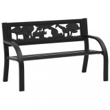 Cumpara ieftin Banca de gradina pentru copii, 86 cm, otel