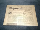 ZIARUL SPORTUL 1 SEPTEMBRIE 1983