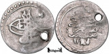 1780 (1187AH 8), AR Para - Abdul-Hamid I - Misr - Imperiul Otoman, Asia