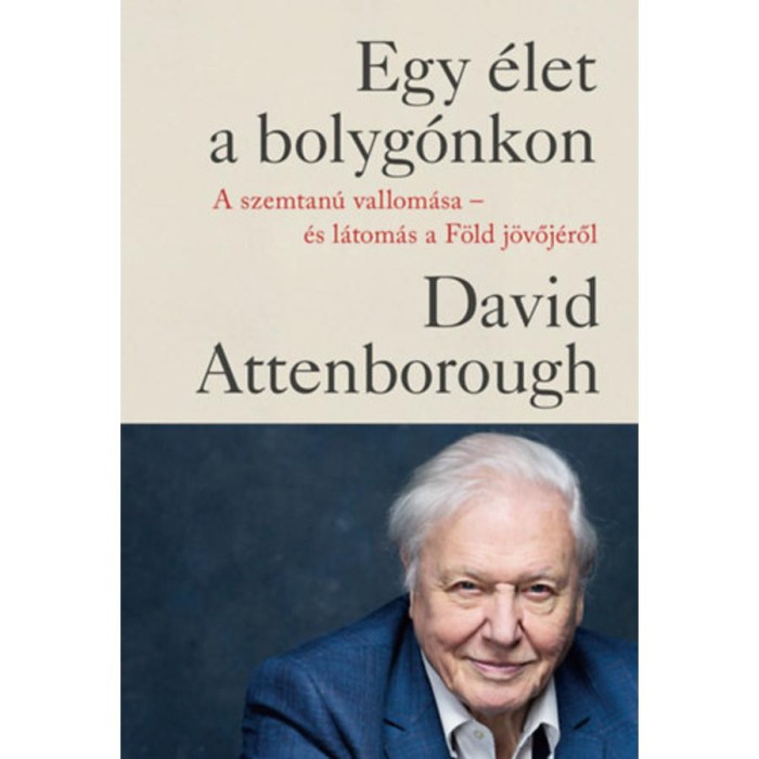 Egy &eacute;let a bolyg&oacute;nkon - karton&aacute;lt - A szemtan&uacute; vallom&aacute;sa - &eacute;s l&aacute;tom&aacute;s a F&ouml;ld j&ouml;vőj&eacute;ről - David Attenborough