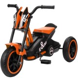 AIYAPLAY Tricicletă, bicicletă pentru copii, bicicletă de echilibru, bicicletă cu pedale, bicicletă pentru copii 18&ndash;36 luni, oțel, 79x44x47 cm, portoc