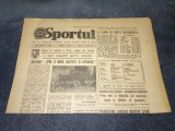 ZIARUL SPORTUL 6 NOIEMBRIE 1982 TRAGERE LA SORTI CRAIOVA BORDEAUX