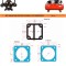 Garnituri set pentru cap compresor de aer V 70mm CH081 Mod.4(K)