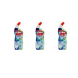 Pachet 3 X Bref Solutie gel pentru WC, 700 ml, Power Aktiv Gel Pine