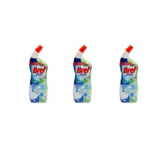 Pachet 3 X Bref Solutie gel pentru WC, 700 ml, Power Aktiv Gel Pine