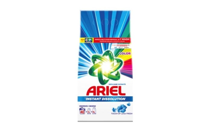 Detergent pudra, ARIEL Touch of Lenor Color 3 Kg