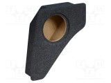 Carcasă difuzor MDF melanj negru 200mm BASSER
