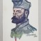 ALIATII NOSTRI - SERBIA , DESEN de STEURER , CARTE POSTALA ILUSTRATA , POLICROMA , NECIRCULATA , DATATA 1916