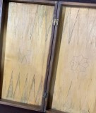Cutie de lemn joc table