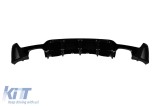 Difuzor tip M Performance Design Design potrivit pentru bara spate M Technik pe BMW Seria 4 F32 coupe, F33 cabrio, F36 gran coupe dupa 2013 -oo--oo-,
