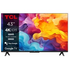 Televizor TCL LED 43P61B, 43&amp;#039;&amp;#039;(109cm), Smart Google TV, 4K, Negru
