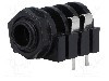 Conector jack, Jack 6,3mm, 2 contacte, mama, NINIGI - JC-211