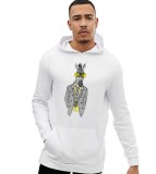 Cumpara ieftin Hanorac Barbati Alb - Zebra Fashion - 2XL