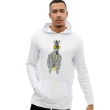 Hanorac Barbati Alb - Zebra Fashion - XL