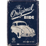 Placa metalica - VW The original - 10x14 cm, Nostalgic Art Merchandising