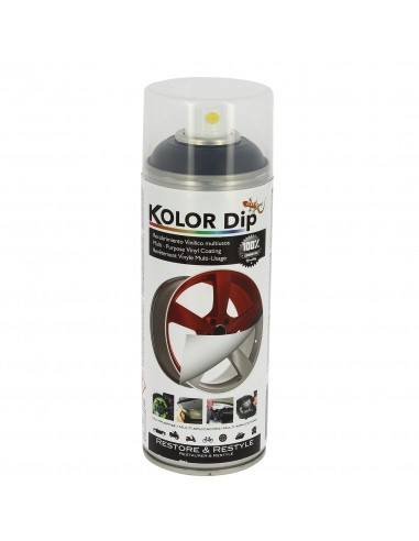 Spray Vopsea Cauciucata Gri Inchis Kolor Dip 400ml Gri