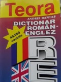 DICTIONAR ROMAN - ENGLEZ 40.000 DE CUVINTE-ANDREI BANTAS-113245