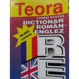 DICTIONAR ROMAN - ENGLEZ 40.000 DE CUVINTE-ANDREI BANTAS-113245