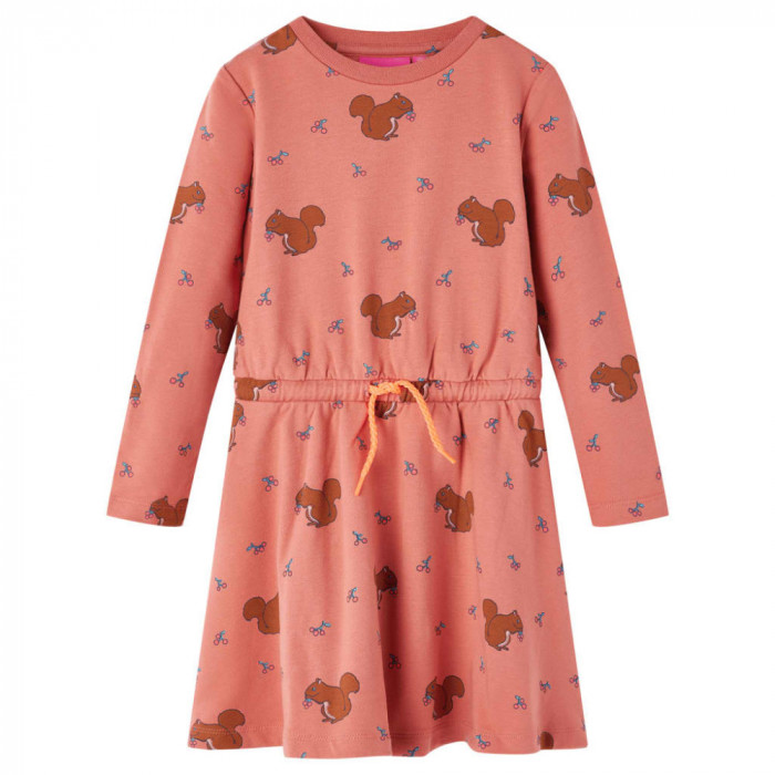 Rochie pentru copii, roze antichizat, 128 15119