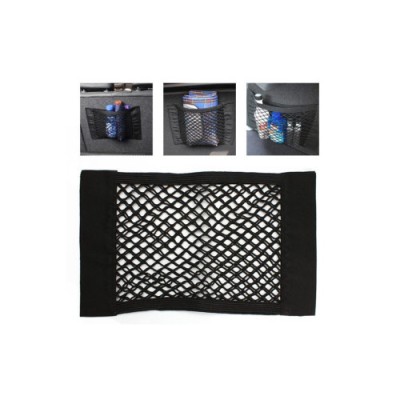Plasa elastica / organizator portbagaj tip buznar cu scai si banda dublu adeziva L 25x50cm Cod: EM-50 Automotive TrustedCars foto