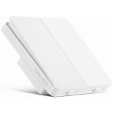 Intrerupator Yeelight, Wi-Fi, 2 Butoane, Alb YLKG13YL, Universal