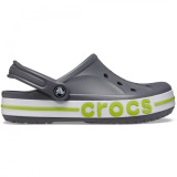 Saboti Crocs Bayaband Clog Gri - Slate grey/Lime Punch, 36 - 39, 41 - 43, 45, 46