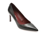 Pantofi eleganti EPICA PREMIUM negri, 23933, din piele naturala lacuita