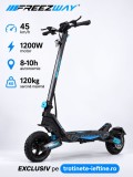 Trotineta electrica Freezway G2 1200W, 48V 13Ah, 45 km/h, roti 10 inch tubeless