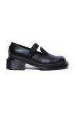 Dr. Martens pantofi de piele Maybole MJ Mary Jane femei, culoarea negru, cu platforma, DM32075001