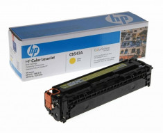 Toner CB542A yellow original CB 542A foto