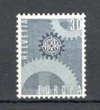 Elvetia.1967 EUROPA SE.391, Nestampilat