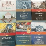 Pachet 6 Cărți Istorie - Colecția Historia (Polirom) - Niall Ferguson, Bill Bryson