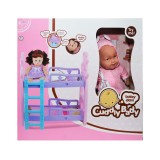 Bebelus Muzical Cu Patut + Accesorii