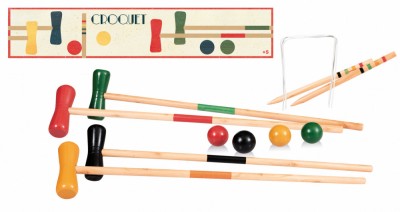 Joc cricket din lemn Egmont Toys foto
