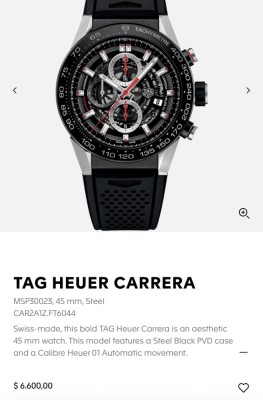 CEAS TAG HEUER CARRERA - Cal. Heuer 01 - Aston Martin - 45mm ! foto