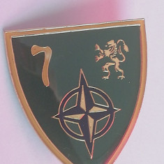 M3 N 20 - insigna - militar - unitate militara NATO