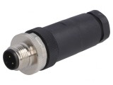 Mufă M12 4-PIN CANopen DeviceNet IP67, TE Connectivity