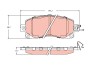 TRW GDB2216 set placute frana,frana disc