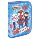 Cumpara ieftin Penar 1 fermoar, 2 extensii Spiderman neechipat