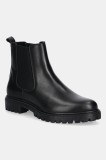 Aldo ghete chelsea de piele ADALITLAN culoarea negru, cu platformă, 13669314
