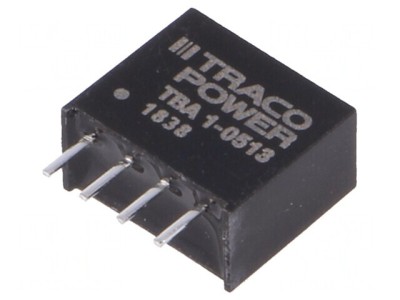 Convertor DC/DC 1W 5V-15V 65mA SIP4 foto