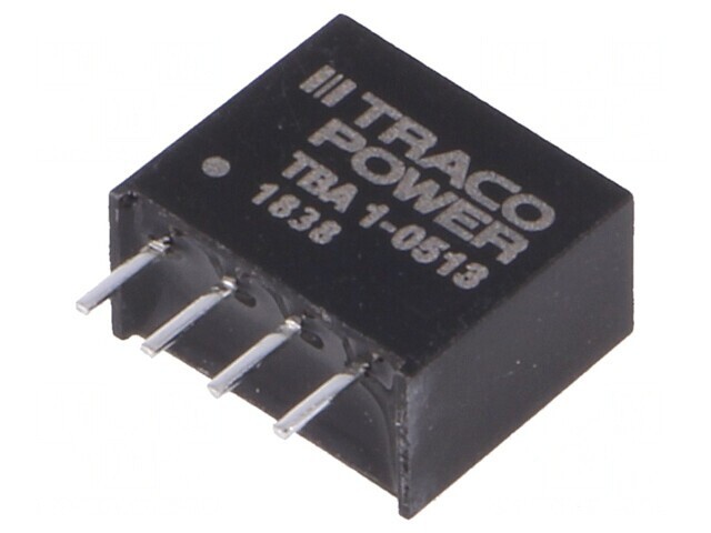Convertor DC/DC 1W 5V-15V 65mA SIP4